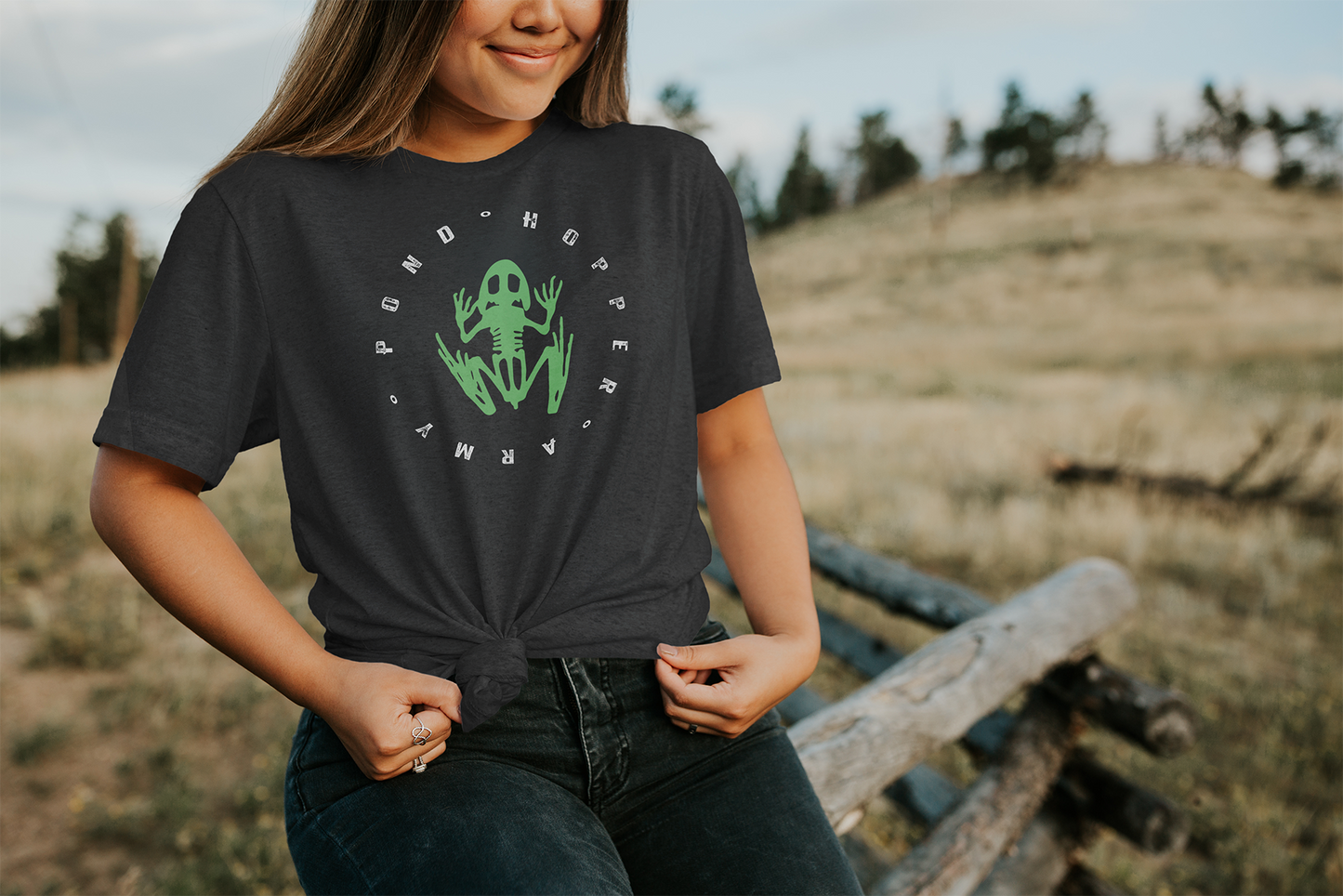 Pond Hopper Army Circle Short Sleeve