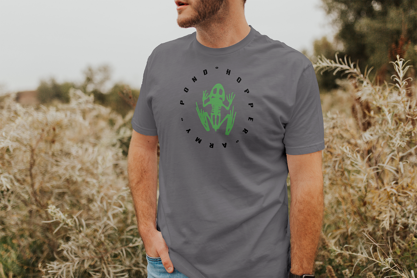 Pond Hopper Army Circle Short Sleeve