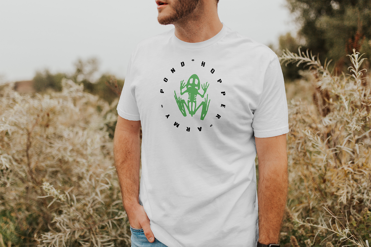 Pond Hopper Army Circle Short Sleeve