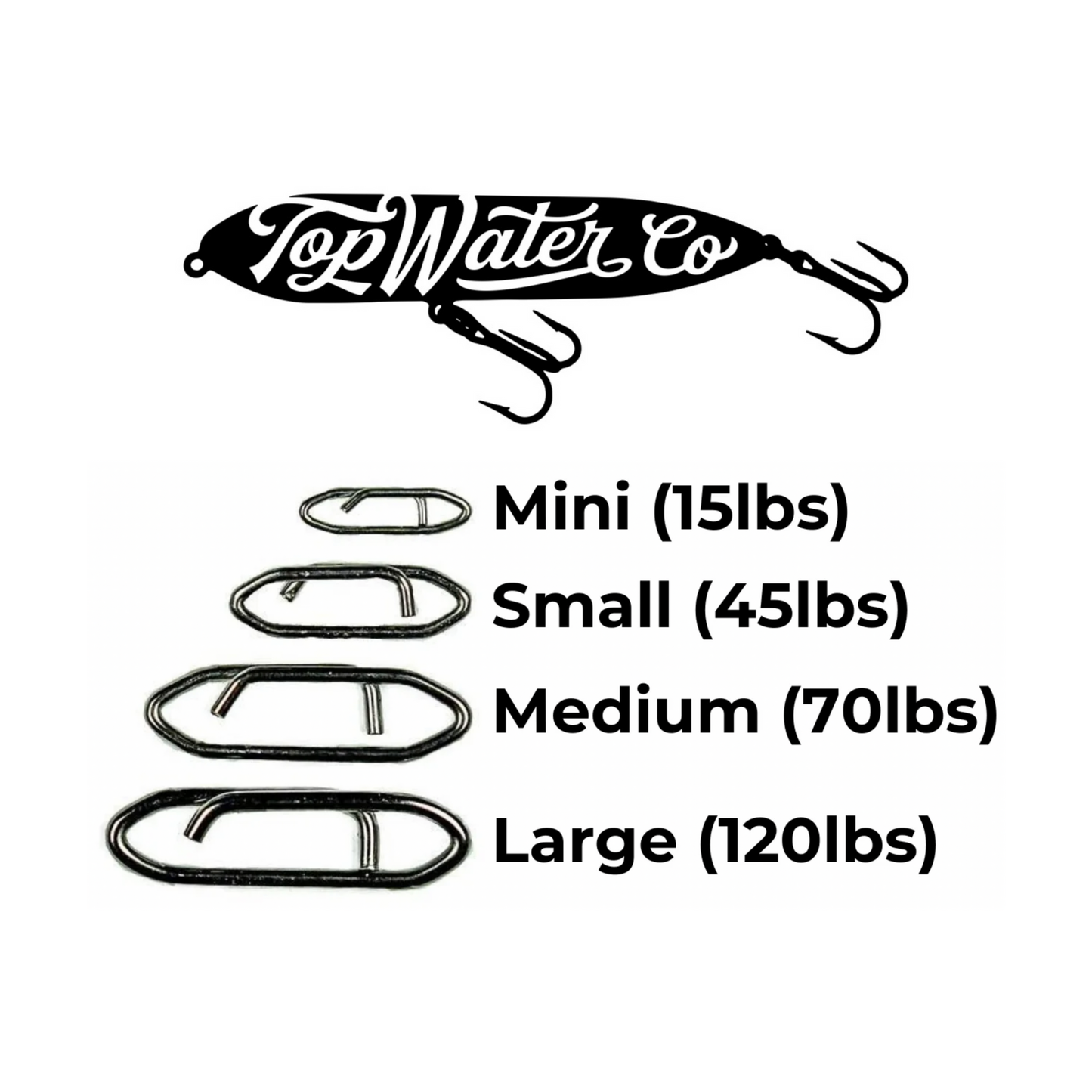 Top water Speed Clips